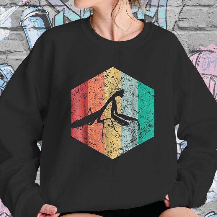 Vintage Look Praying Mantis Sweatshirt Gifts for Her