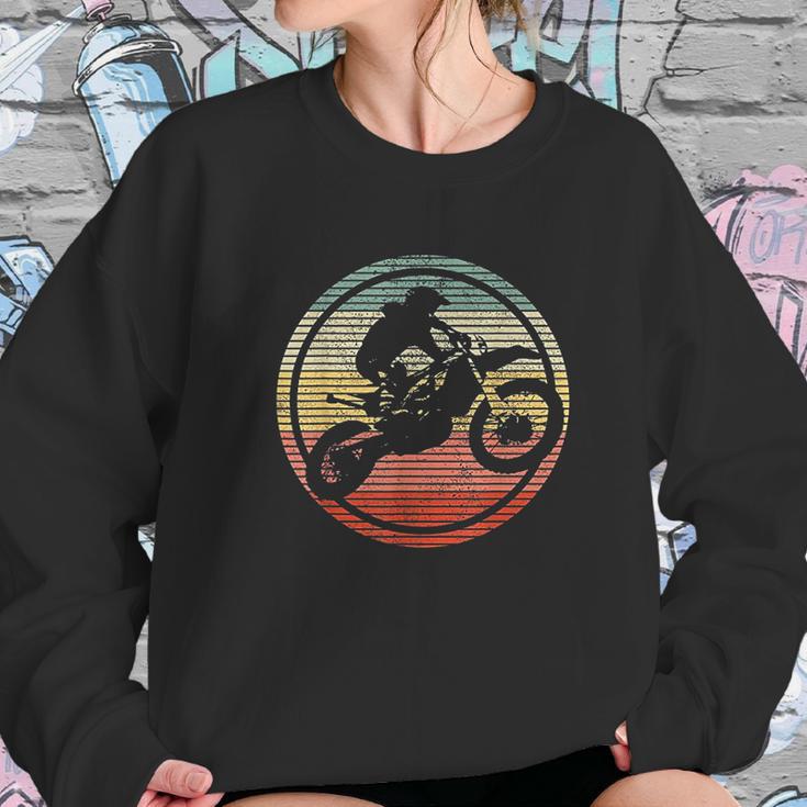 Vintage Motocross Bike Enduro Biker Sweatshirt Gifts for Her