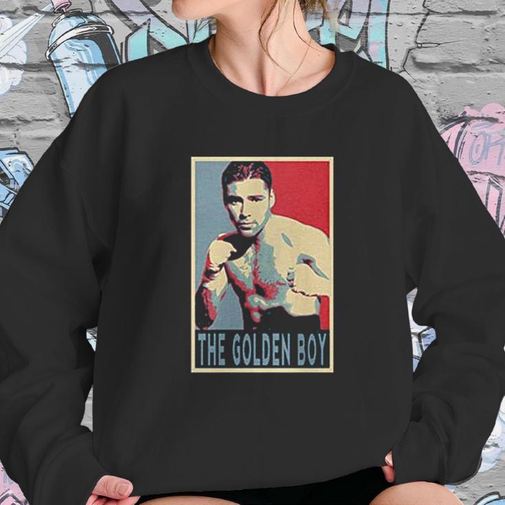 Vintage Oscar De La Hoya The Golden Boy Sweatshirt Gifts for Her