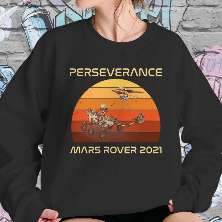 Vintage Retro Perseverance Mars Rover Sweatshirt Gifts for Her