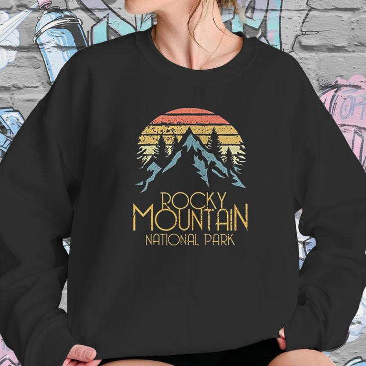 Vintage Rocky Mountains Sweatshirt Gifts for Her