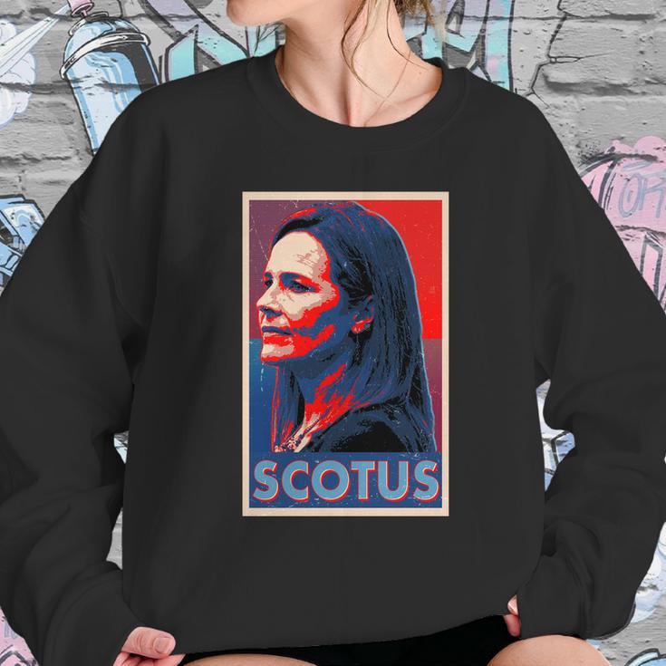 Vintage Scotus Amy Coney Barrett Poster Sweatshirt Gifts for Her