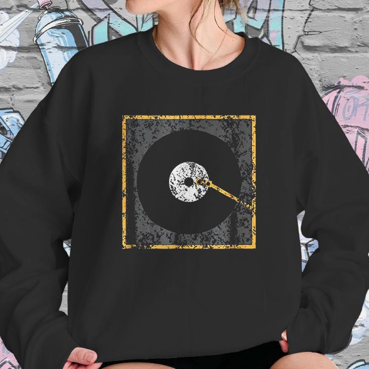 Vinyl Junkie Music Lover Sweatshirt Gifts for Her