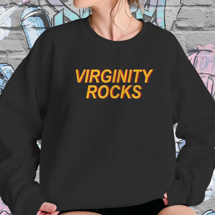 Virginity Rocks Basic Vintage Sweatshirt Gifts for Her