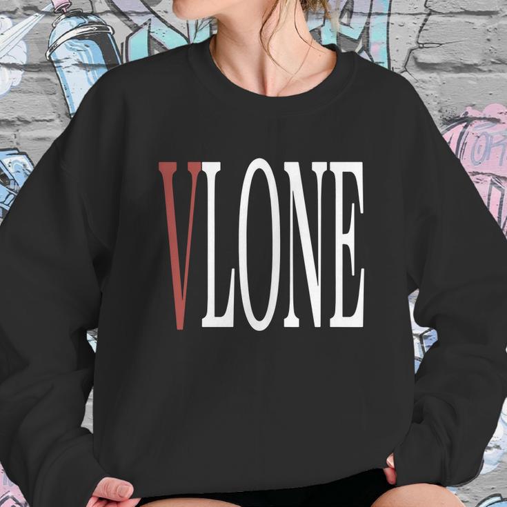 Vlone In White Hoodies Sweatshirt Gifts for Her