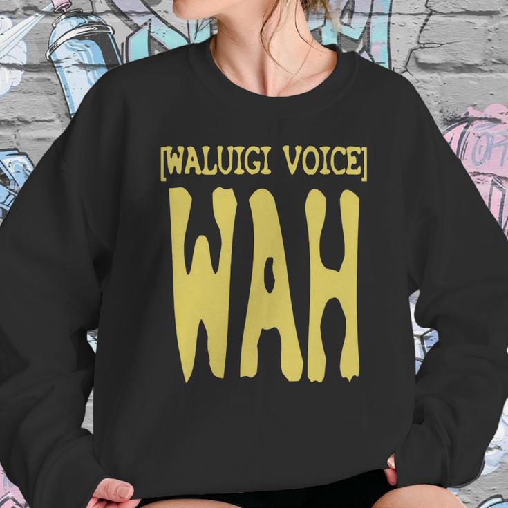 Waluigi Voice Shirt Sweatshirt Gifts for Her