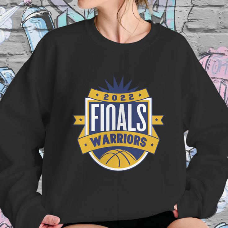 Warriors Finals 2022 Basketball Gold Blooded Warriors Graphic Design Printed Casual Daily Basic V2 Sweatshirt Gifts for Her