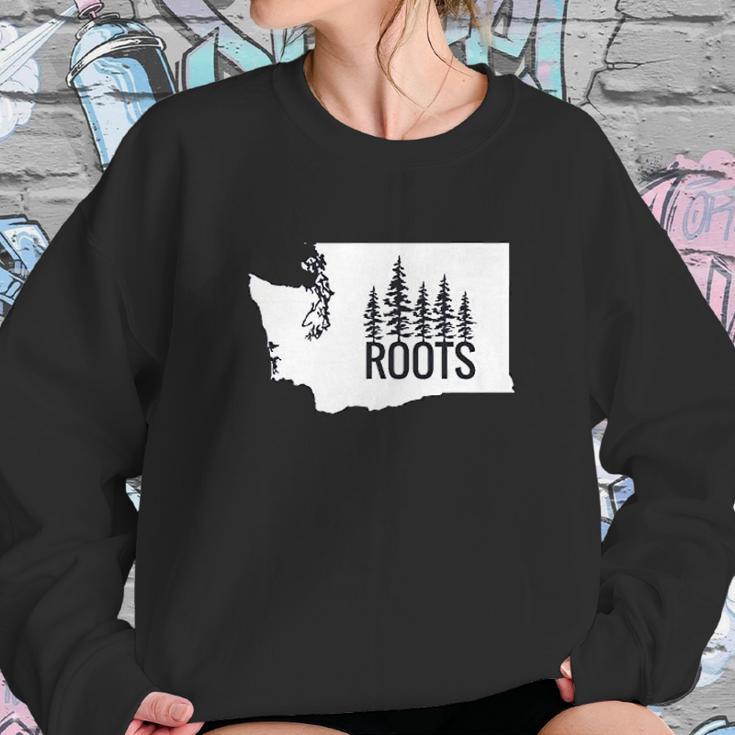 Washington State Roots Sweatshirt Gifts for Her