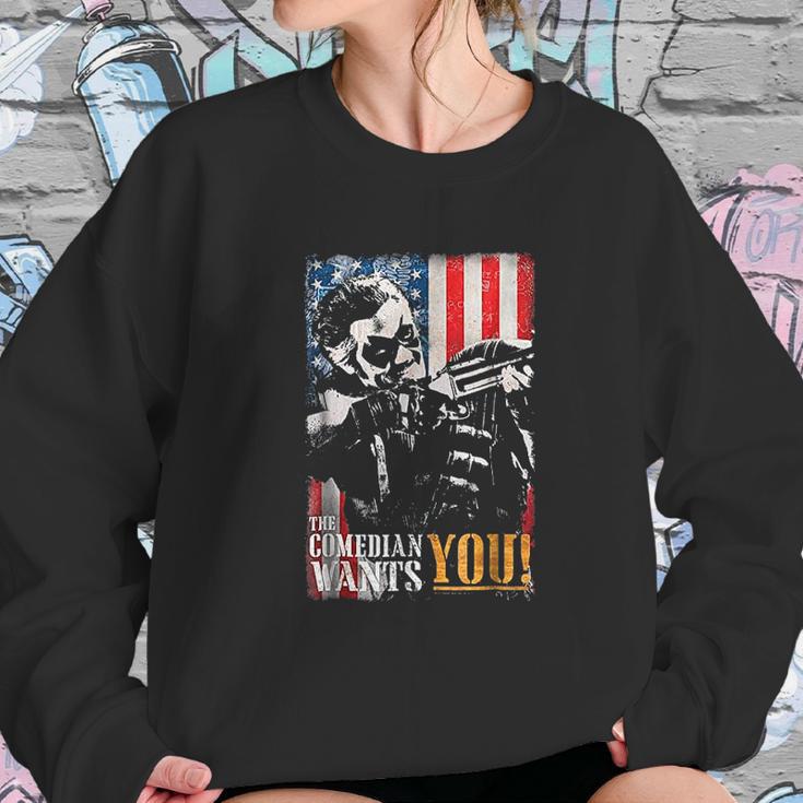 Watchmen The Comedian Wants You Sweatshirt Gifts for Her