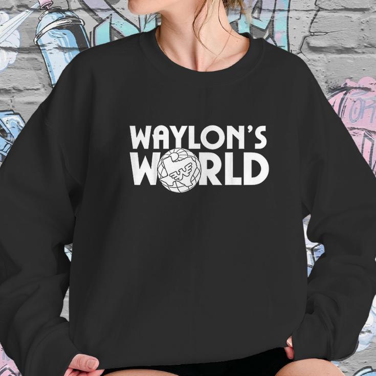 Waylon Jennings Waylons World Sweatshirt Gifts for Her