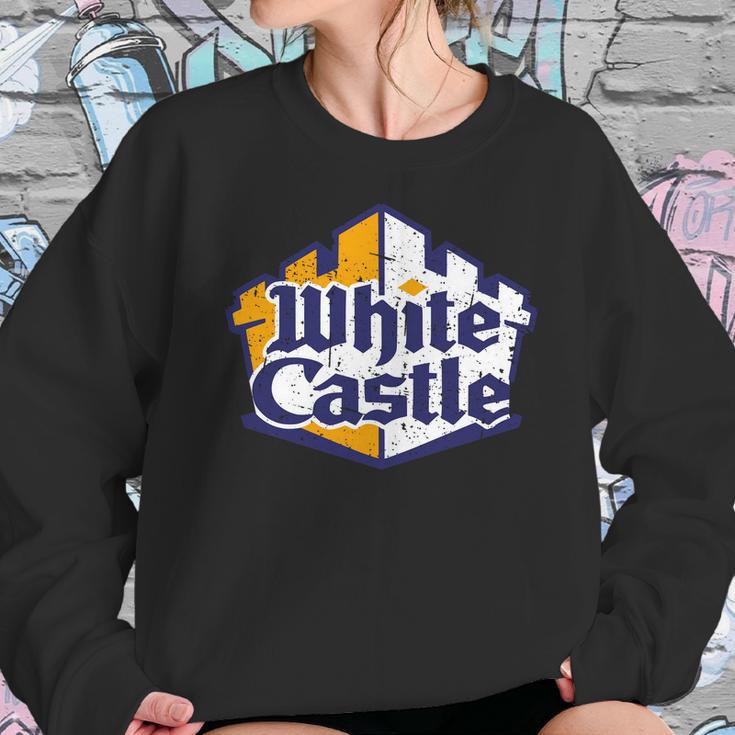 White Castle Retro Sweatshirt Gifts for Her