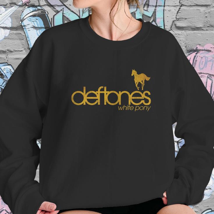 White Pony Sweatshirt Gifts for Her