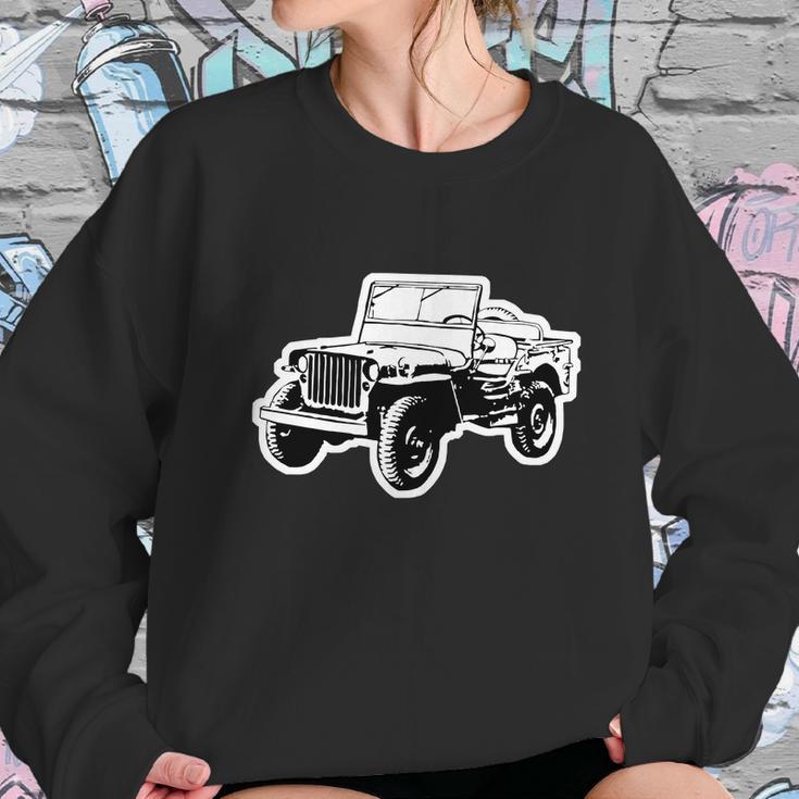 Willys Jeep 2 Color T-Shirts Sweatshirt Gifts for Her