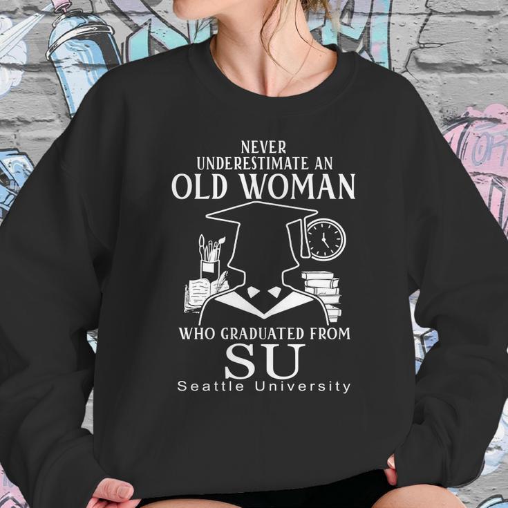 Woman Graduated From Seattle University Sweatshirt Gifts for Her