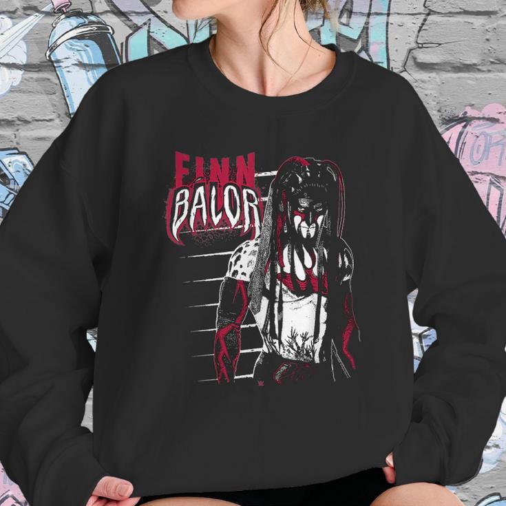 Wrestling Wwe Finn Balor Black And Red Sweatshirt Gifts for Her