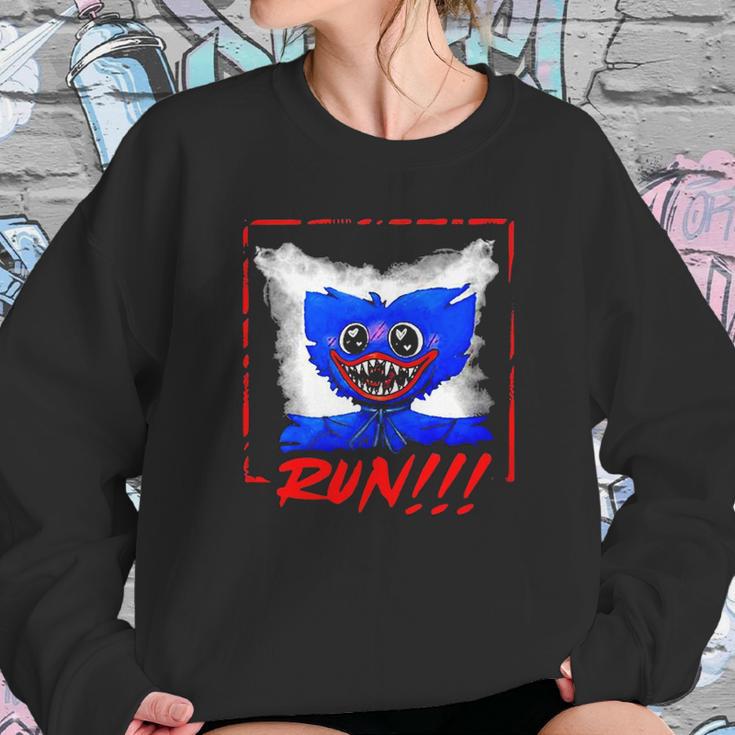 Wuggy Wuggy Is After You Run Sweatshirt Gifts for Her