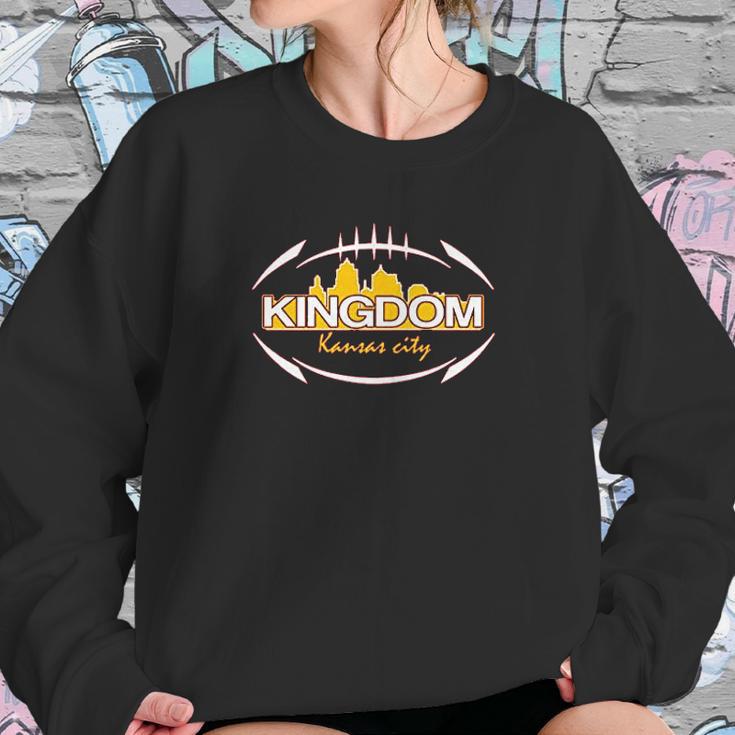 Xtreme Apparrel Football Fans Kingdom Sweatshirt Gifts for Her