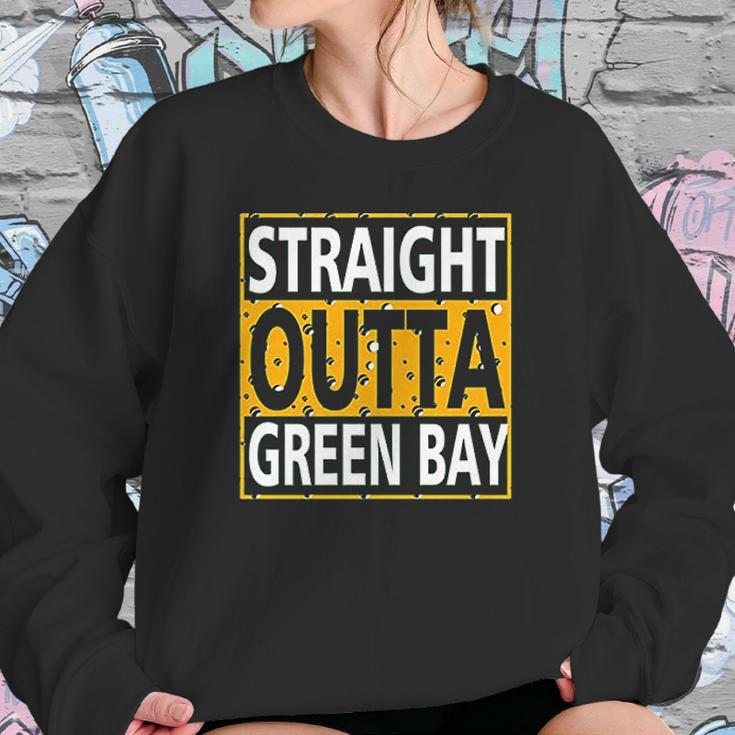 Xtreme Wisconsin Straight Outta Green Bay Sweatshirt Gifts for Her