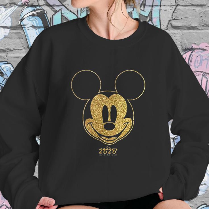 Year Of The Mouse Golden Mickey Sweatshirt Gifts for Her