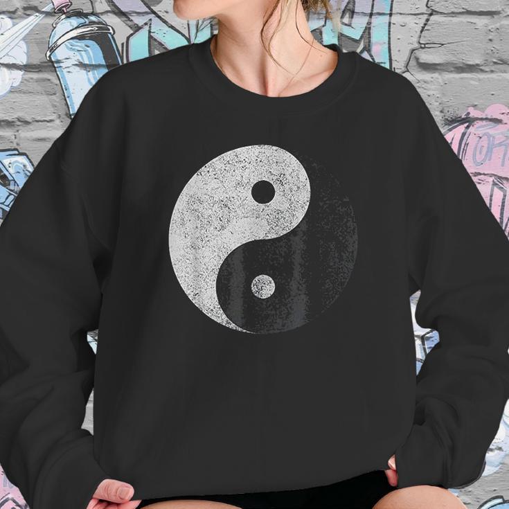 Yin Yang Symbol Tao Taijitu Yoga Peace Love Sweatshirt Gifts for Her