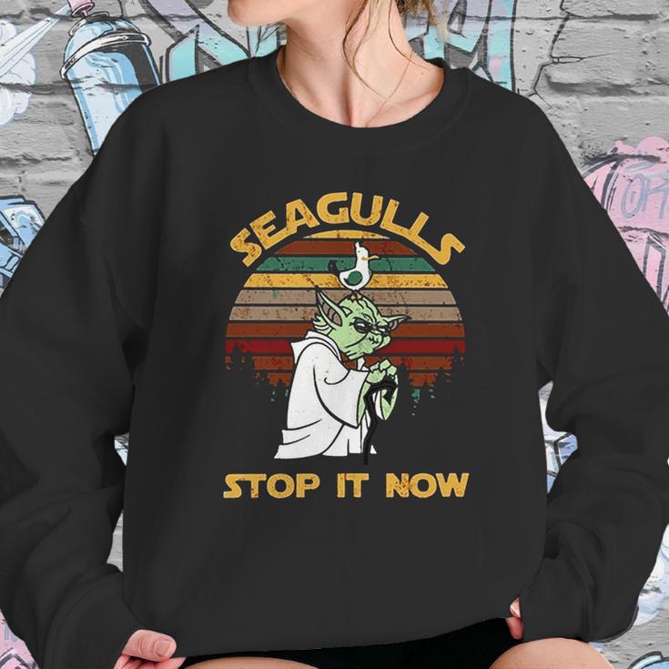 Yoda Seagulls Stop It Now Shirt Sweatshirt Gifts for Her