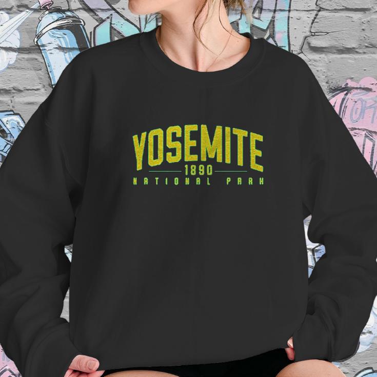 Yosemite National Park Modern Fit Sweatshirt Gifts for Her