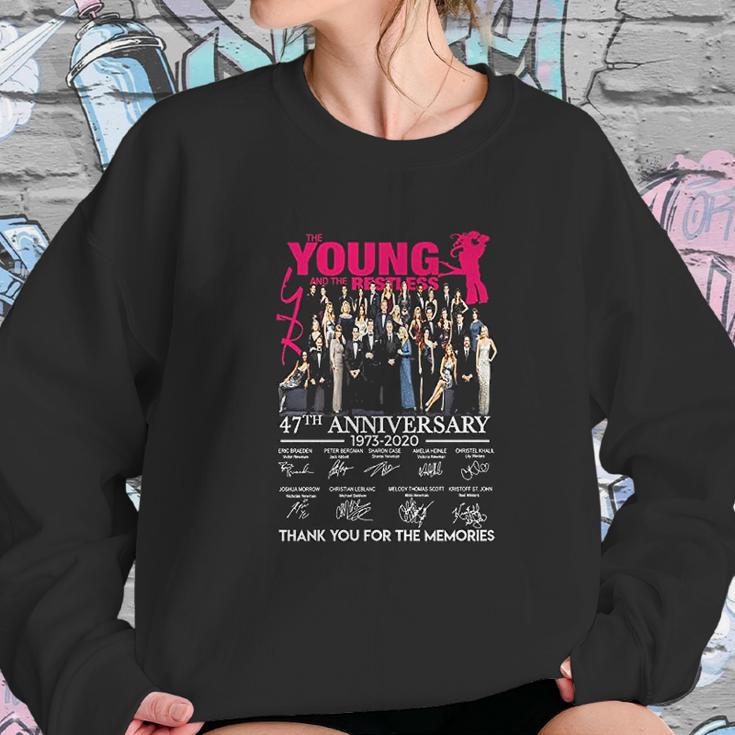 The Young And The Restless 47Th Anniversary 1973 To 2020 Cast Signed Gifts Funny Sweatshirt Gifts for Her