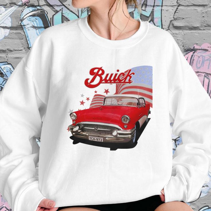 1955 Buick Red Ii Sweatshirt Gifts for Her