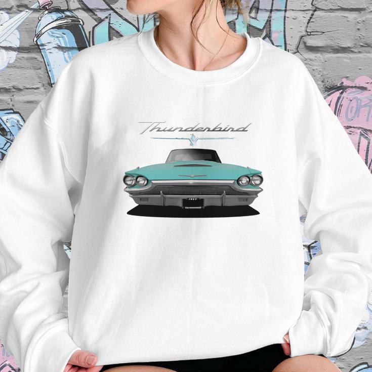 1965 Thunderbird Front Brittany Blue Sweatshirt Gifts for Her