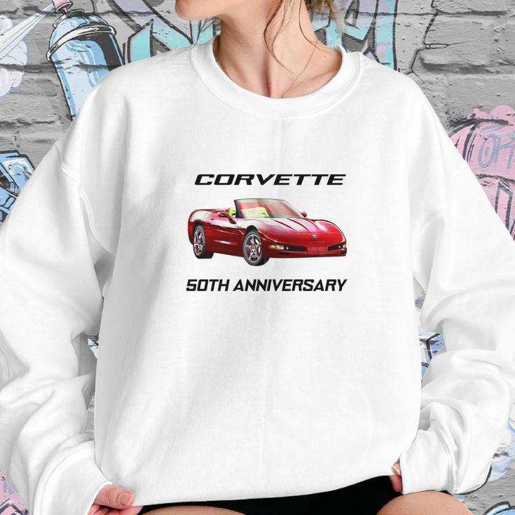 2003 Corvette 50Th Anniversary Convertible GrayShirt Sweatshirt Gifts for Her