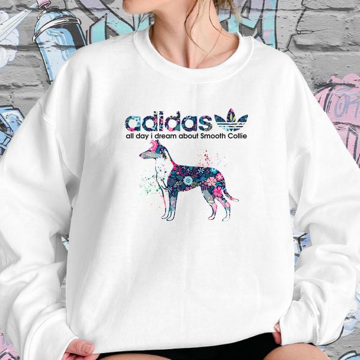 2212 Smooth Collie Sweatshirt Gifts for Her