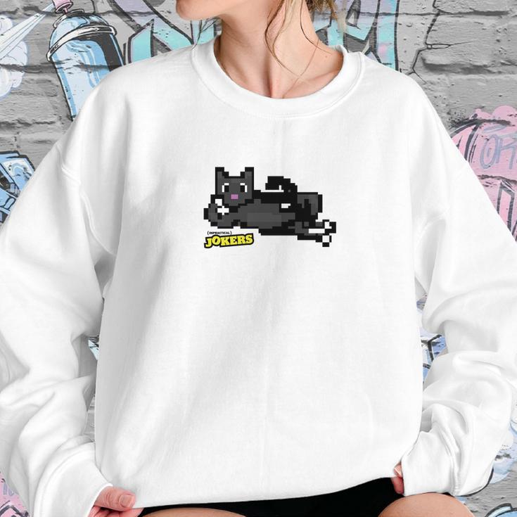 8Bit Benjamin The Cat Sweatshirt Gifts for Her