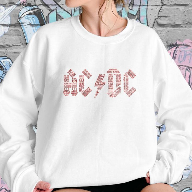 Ac Dc Song Sweatshirt Gifts for Her