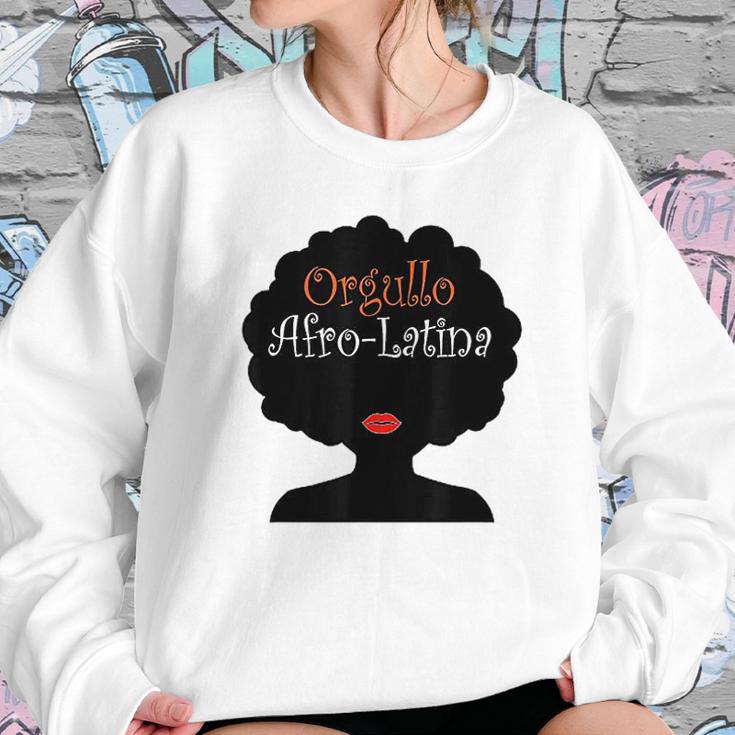 Afro Latina Orgullo Sweatshirt Gifts for Her