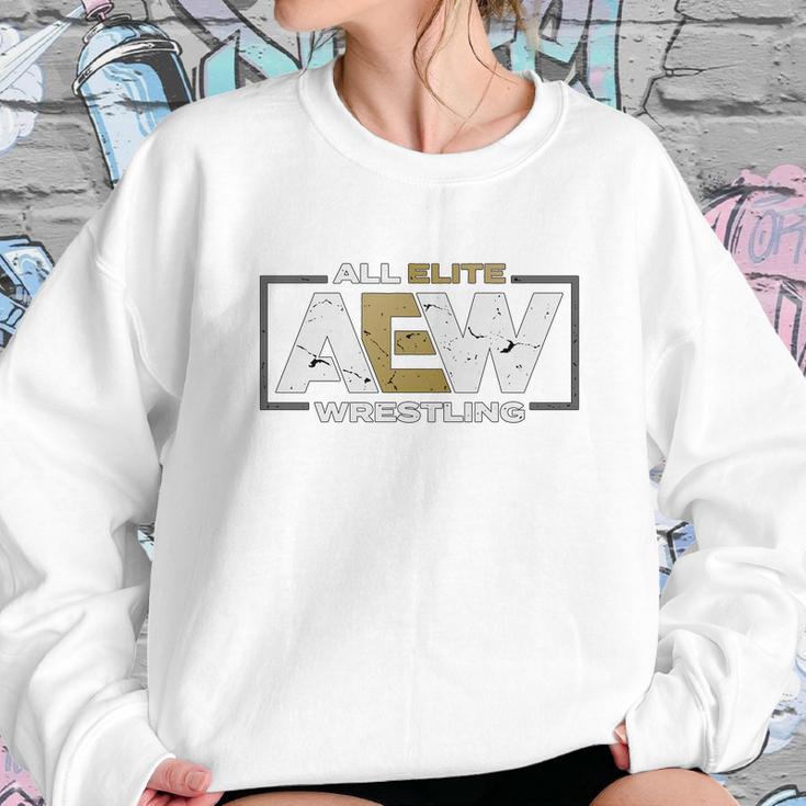 Allelite Aew Wrestling Sweatshirt Gifts for Her