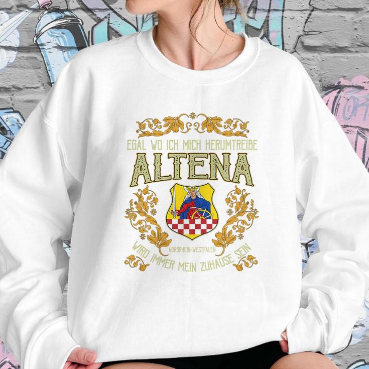 Altena Egal Wo Ich Mich Herumtreibe Sweatshirt Gifts for Her