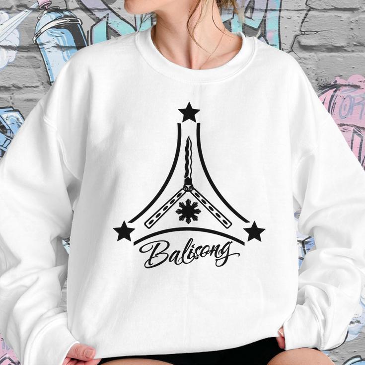 Arnis Balisong Design Sweatshirt Gifts for Her