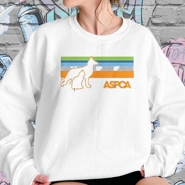 Aspca Retro Dog And Cat Sweatshirt Gifts for Her