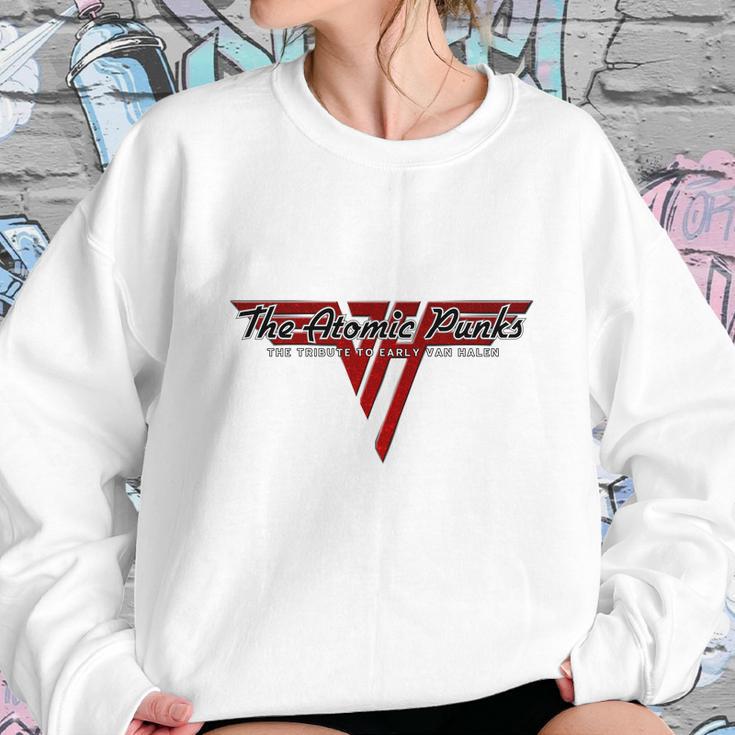 The Atomic Punks The Tribute To Early Van Halen Sweatshirt Gifts for Her