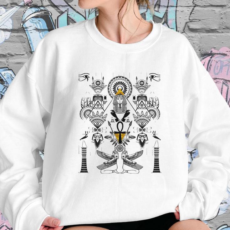 Ayahuasca Dmt Psychedelic Inspiration Egyptian Sweatshirt Gifts for Her