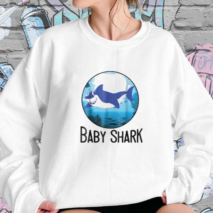 Baby Shark Matching Family Cute Sweatshirt Gifts for Her