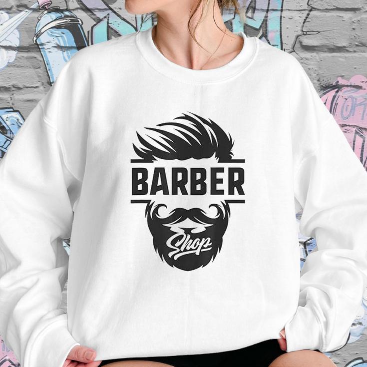 Barber Shop Apron Combo Blade Case Station Hair Set Sweatshirt Gifts for Her