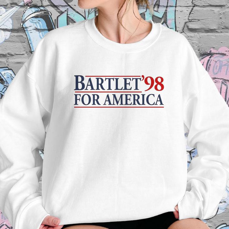 Bartlet For America Slogan West Wingthe West Wing Bartlet For America Josiah Bartlet Sweatshirt Gifts for Her