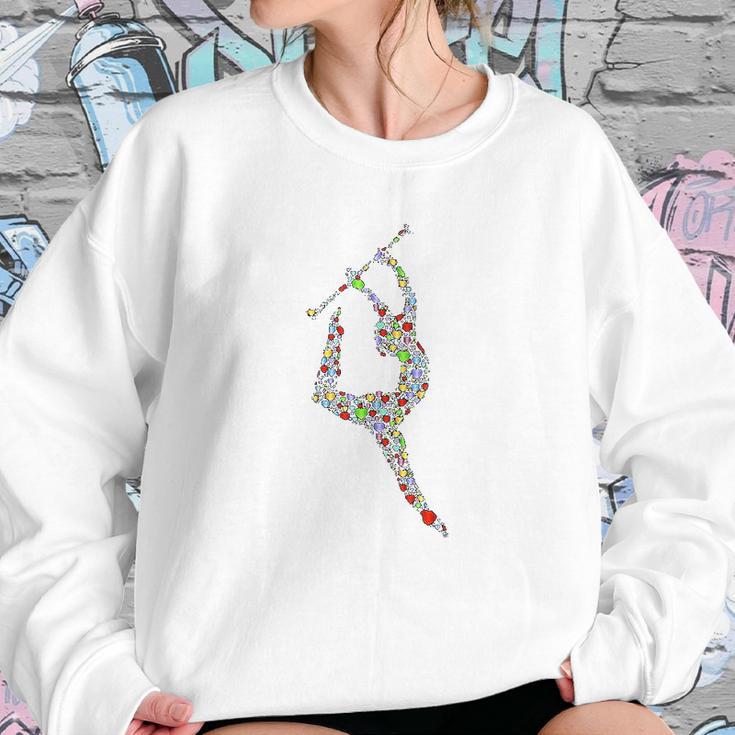 Baton Twirling Girl Silhouette Gift Twirler Gifts Sweatshirt Gifts for Her