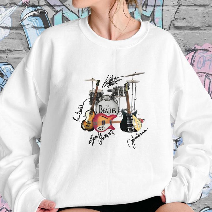 Beatles Musical Instrument Sweatshirt Gifts for Her