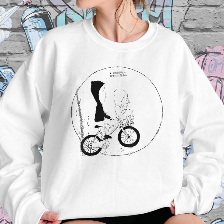 Beavis And Butthead Extra Terrestrial Graphic Sweatshirt Gifts for Her