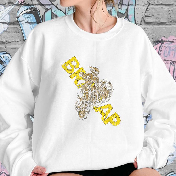 Braaap Funny Motocross Engine Sweatshirt Gifts for Her