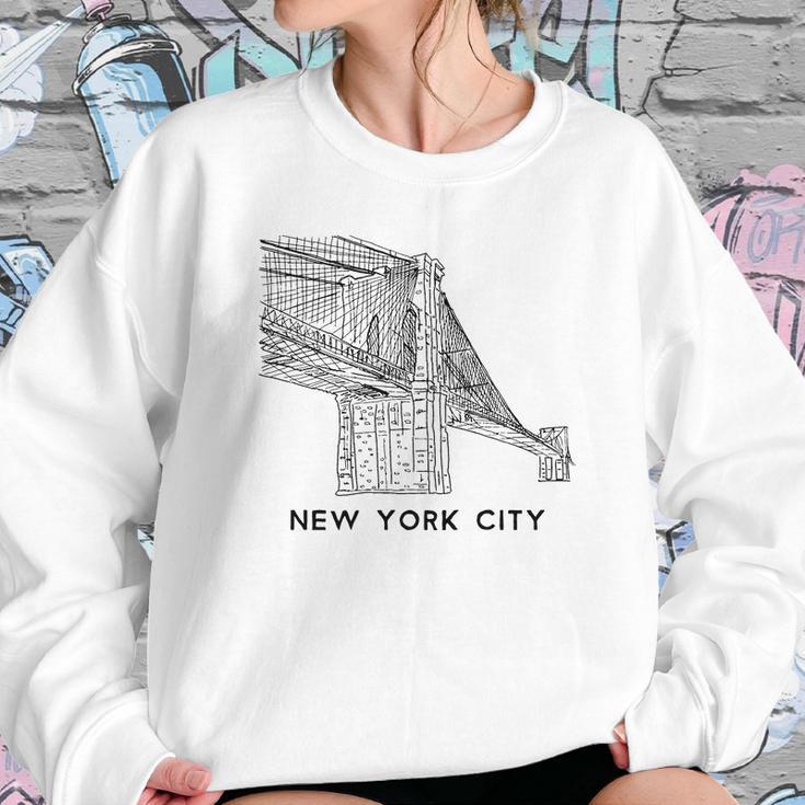 Brooklyn Bridge New York City Ny Sweatshirt Gifts for Her