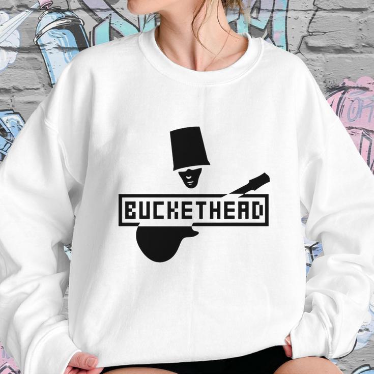 Buckethead Retro Guitar T-Shirt Sweatshirt Gifts for Her