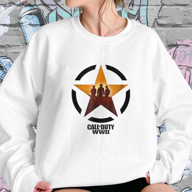 Call Of Duty Wwii Soldiers Front Line Sweatshirt Gifts for Her